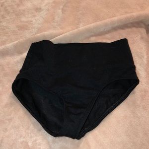 black dance briefs